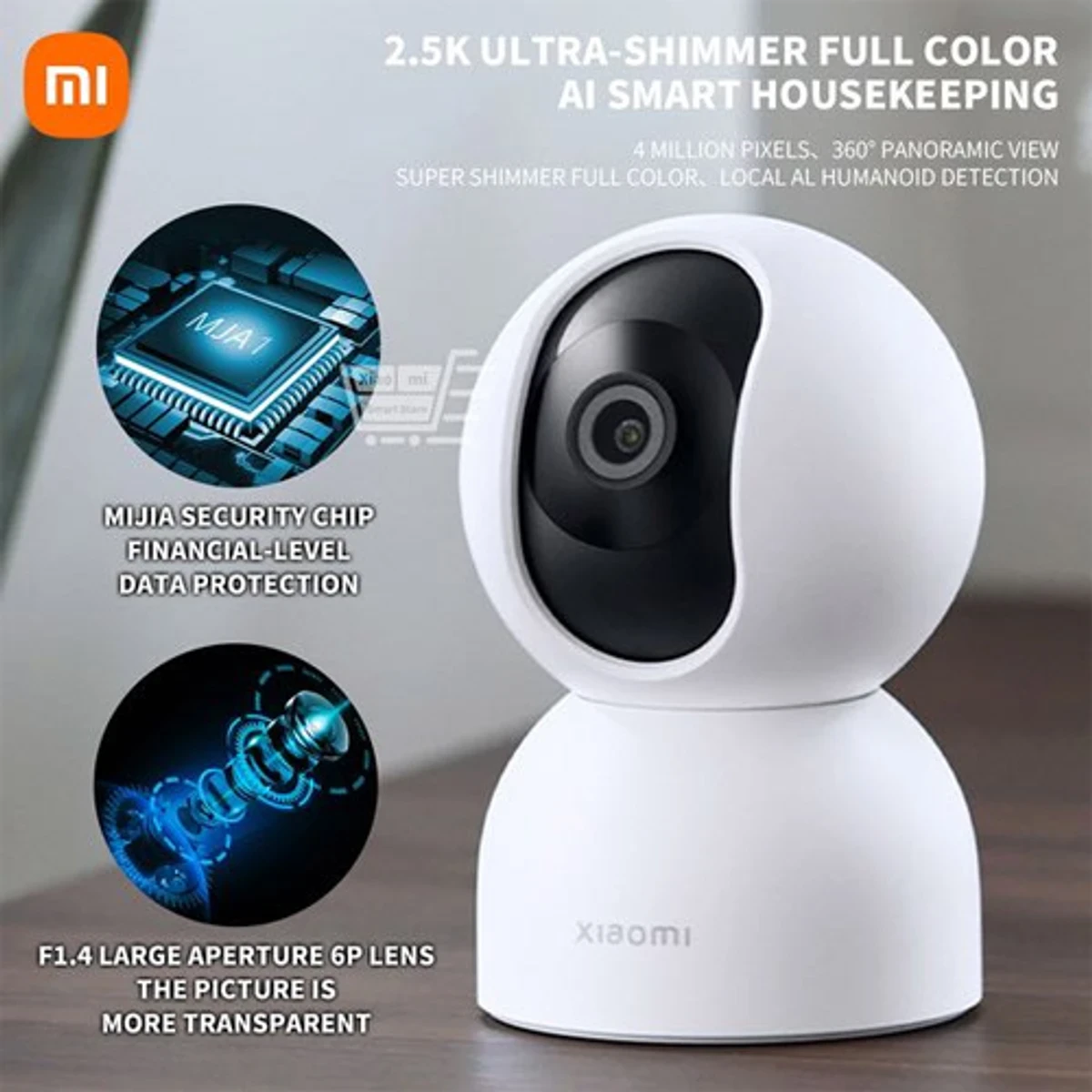 Xiaomi Mijia Smart Camera 2 PTZ Version - Thumbnail 3