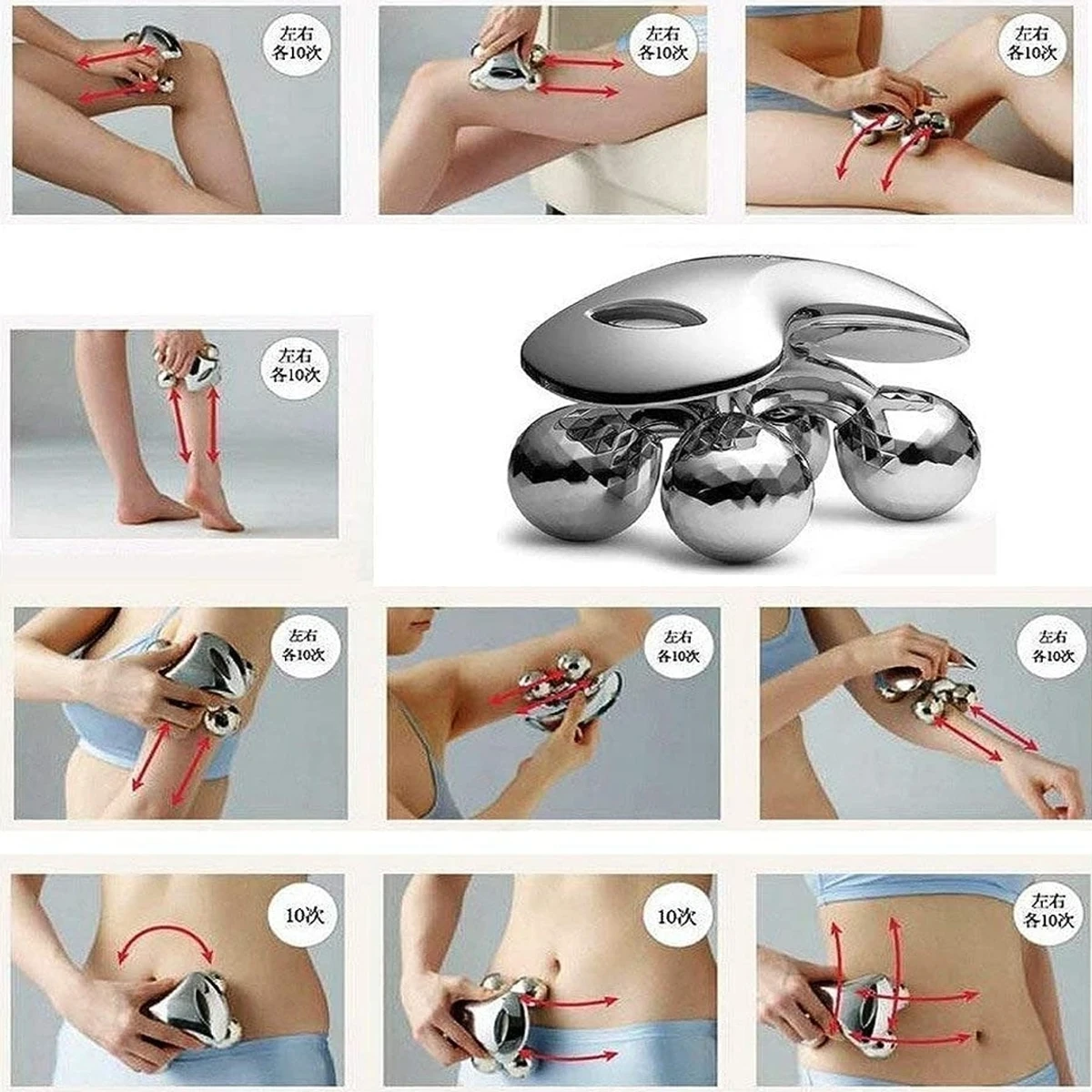 4D Roller Massager 360° Rotate - Thumbnail 4