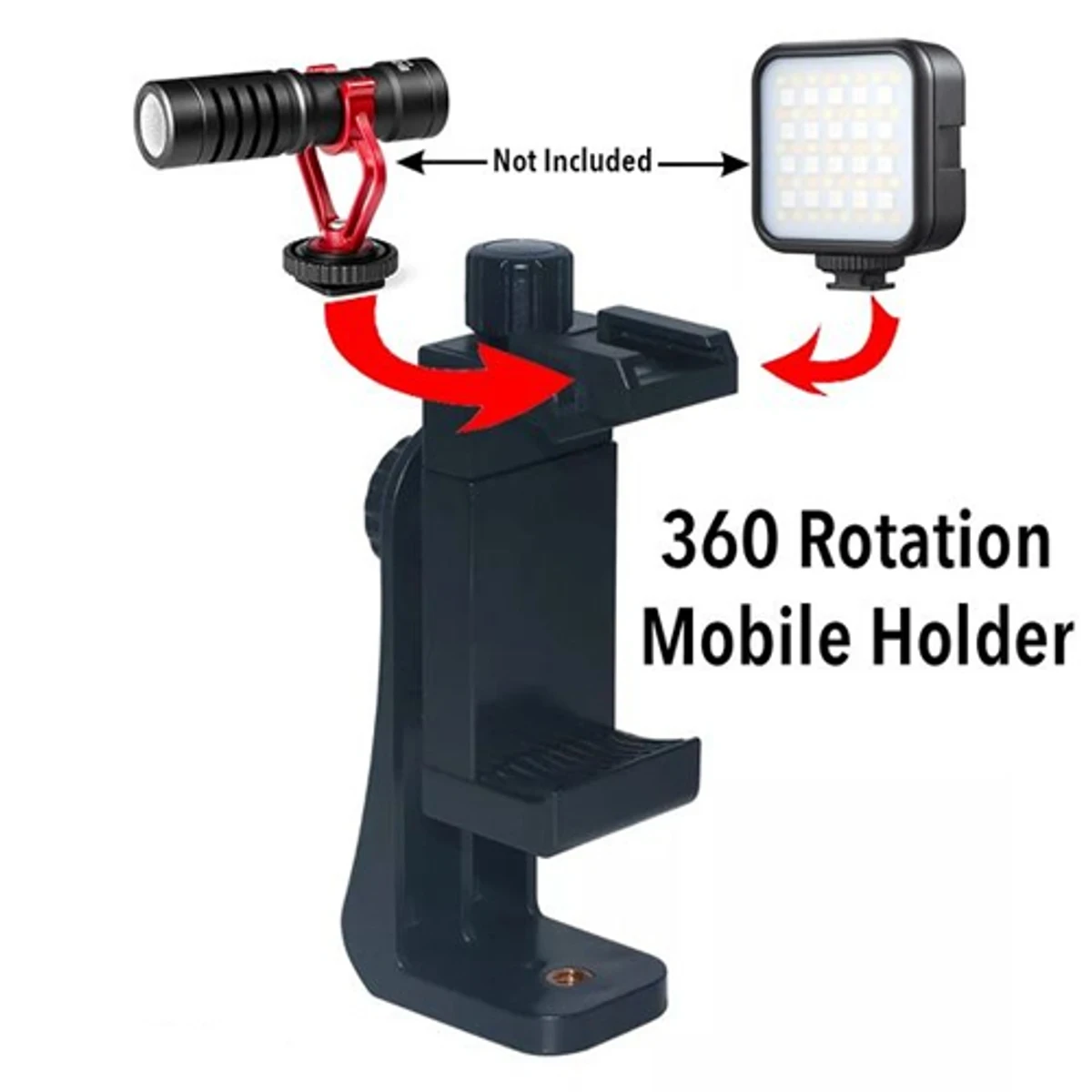 360 Degree Mobile Vlogging Holder