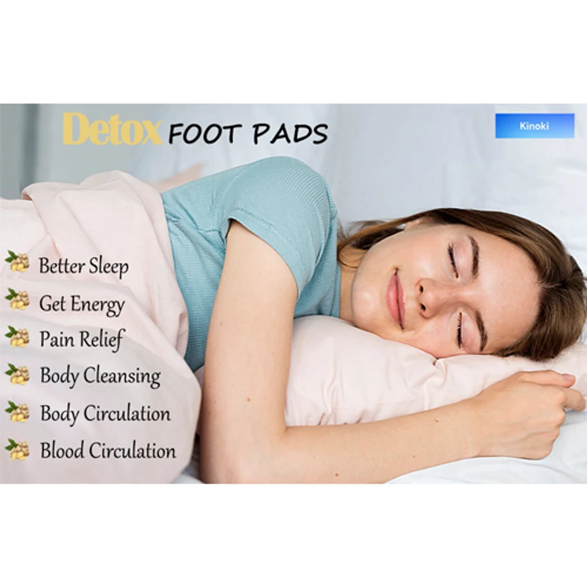 Full Course 5 Pack ( Free Delivery Charge ) Kinoki Detox Foot Pads - Thumbnail 3