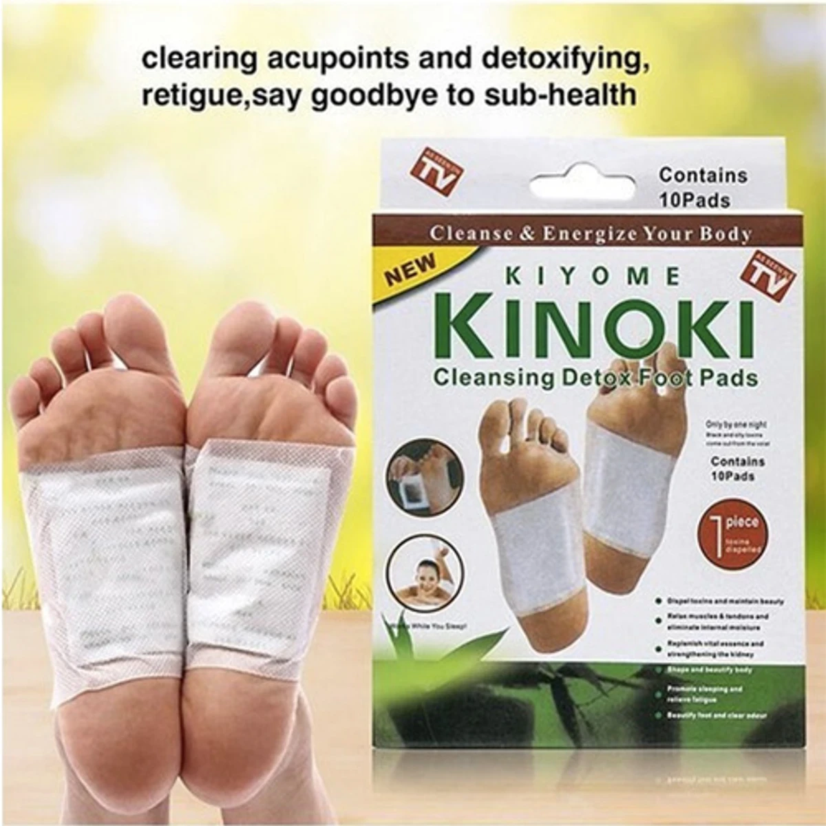 Full Course 5 Pack ( Free Delivery Charge ) Kinoki Detox Foot Pads - Thumbnail 5