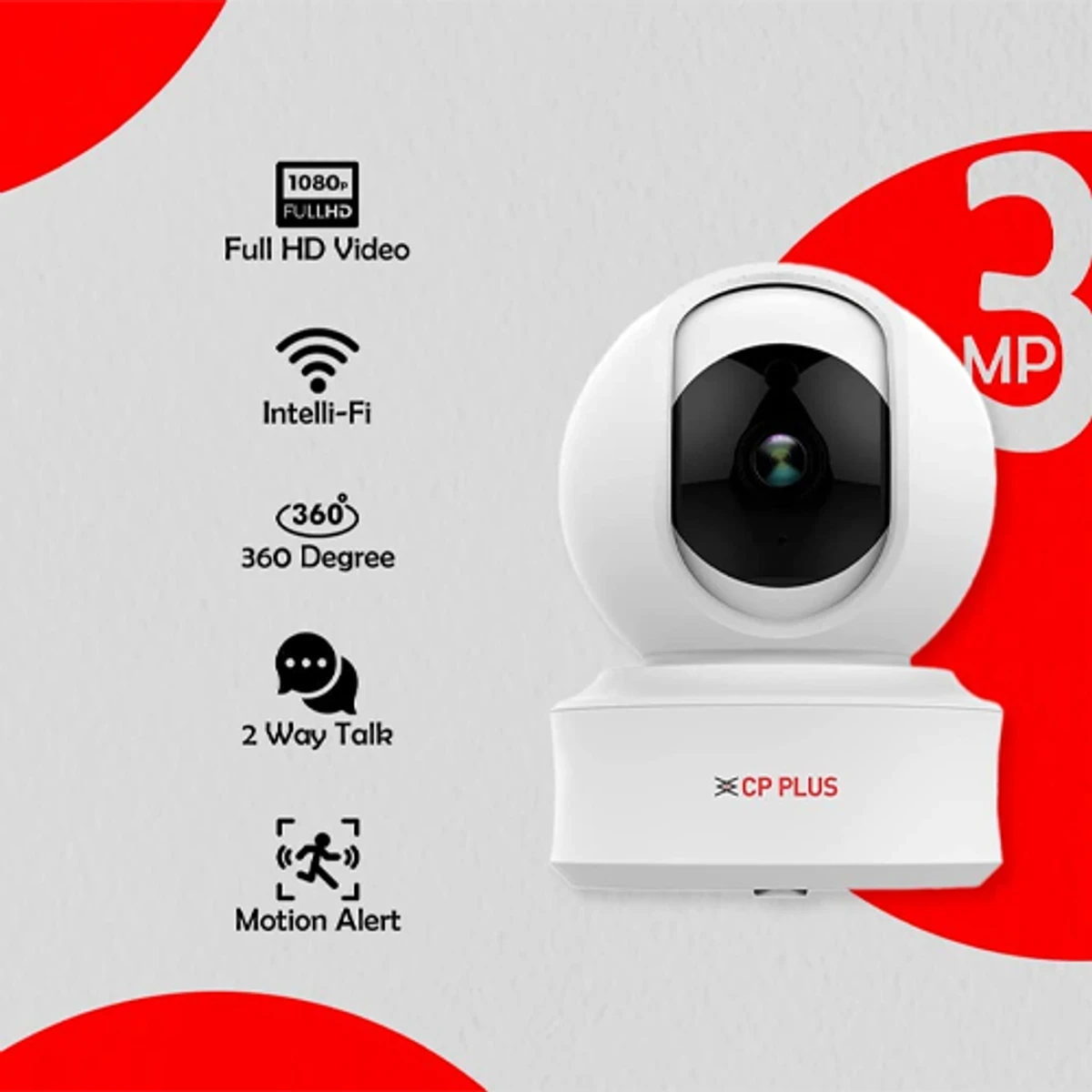 CP PLUS E23 WIFI DOLL PT CAMERA
