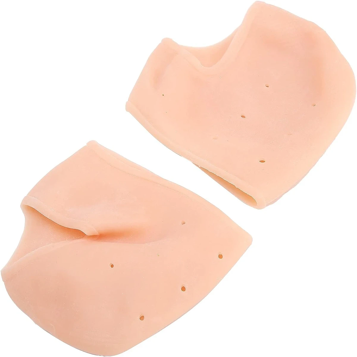 Silicone Heel Guard (১ জোড়া ) Silicone Gel Heel Pad Socks for Pain Relief for Men and Women, Original Gel Heel Protectors Heel Guards Heel Spur Relief Heel Booties & Pads - Thumbnail 3