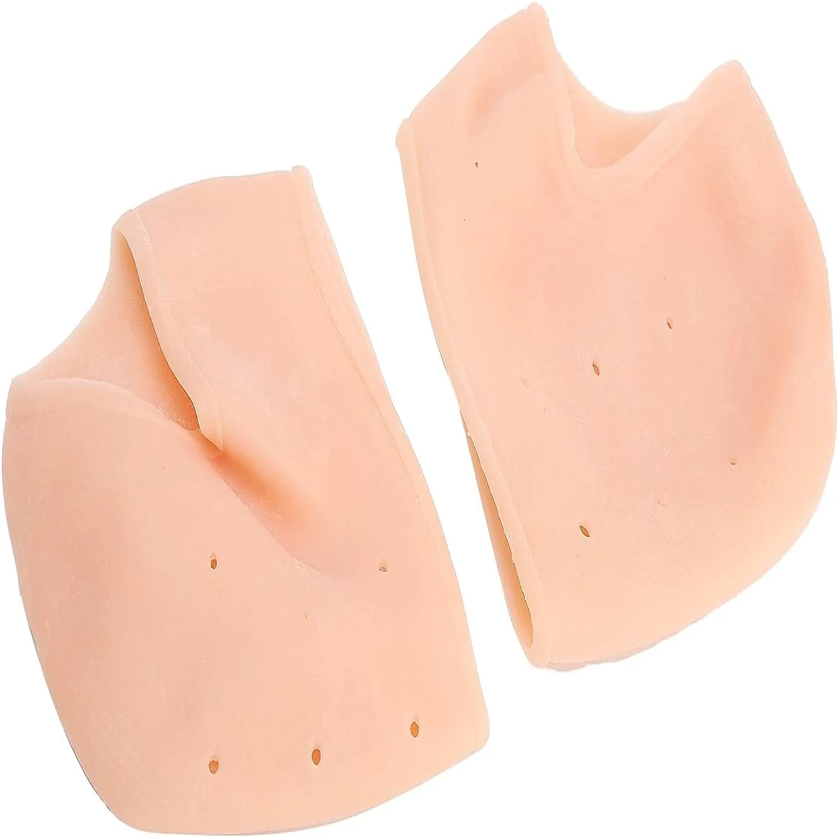 Silicone Heel Guard (১ জোড়া ) Silicone Gel Heel Pad Socks for Pain Relief for Men and Women, Original Gel Heel Protectors Heel Guards Heel Spur Relief Heel Booties & Pads - Thumbnail 4