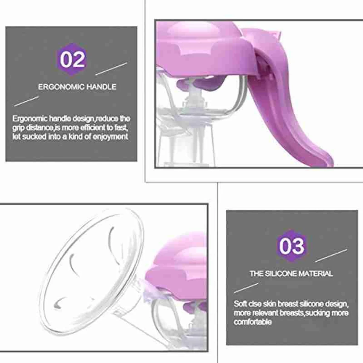 Manual Breast Pump - Thumbnail 3