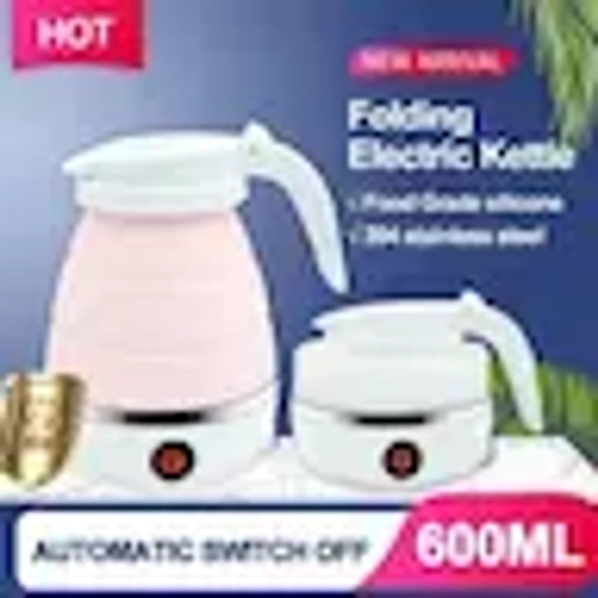 Travel Foldable Electric Kettle - Thumbnail 3