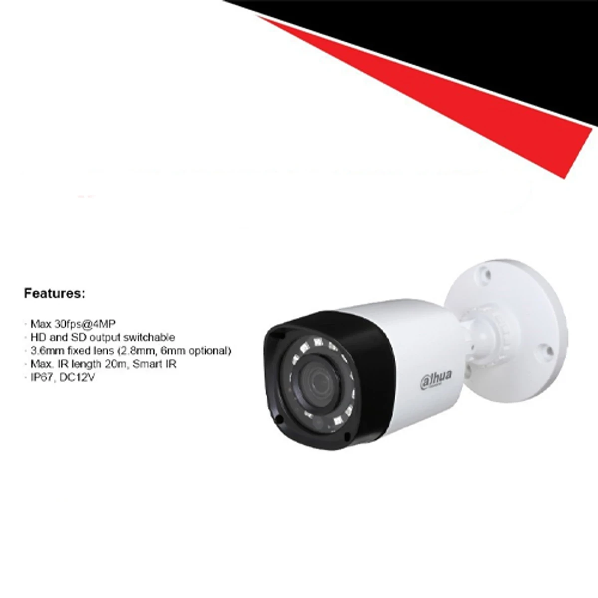 Value-Top VT-AB2036NS-4U Bullet Type HD Camera - Thumbnail 3