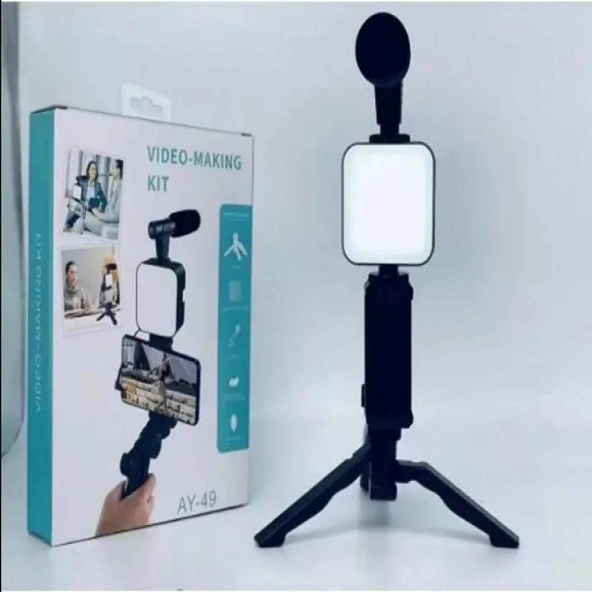 Video Making Kits AY-49 Remote Control Vlogging - Thumbnail 6