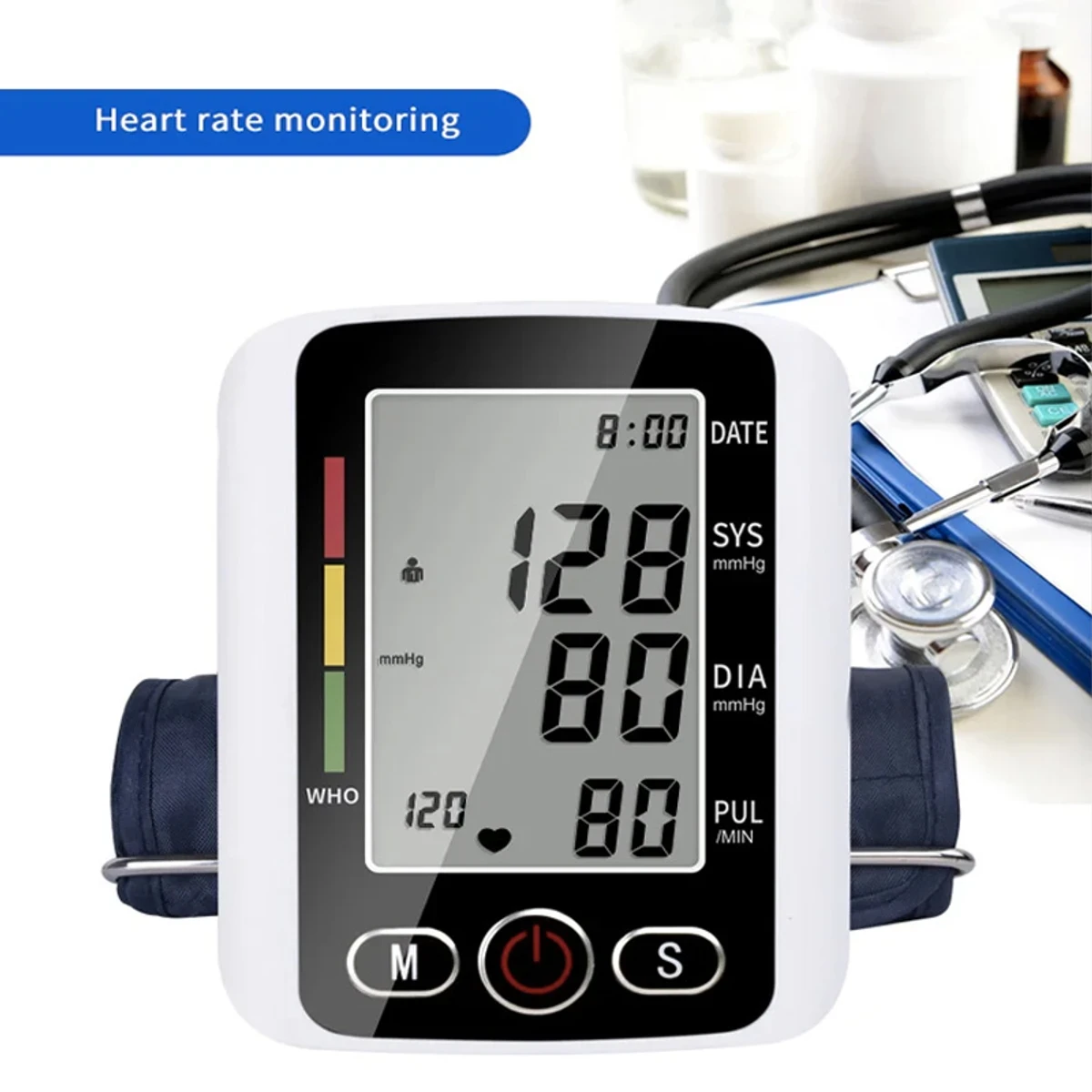 High Quality Digital Blood Pressure Monitor with Voice Function (৪ বছরের ওয়ারেন্টি) - Thumbnail 5