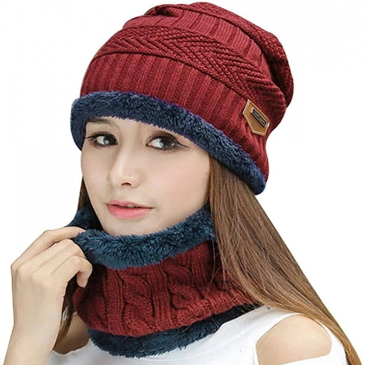 Winter Cap Red - Thumbnail 3
