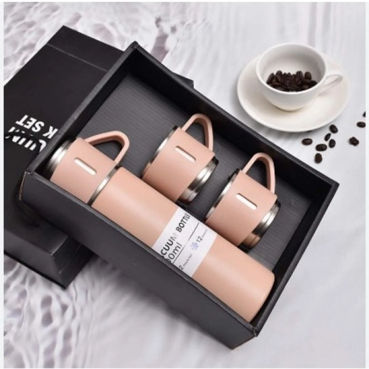 Vacuum Flask Set Drinking Water Bottle - Thumbnail 3