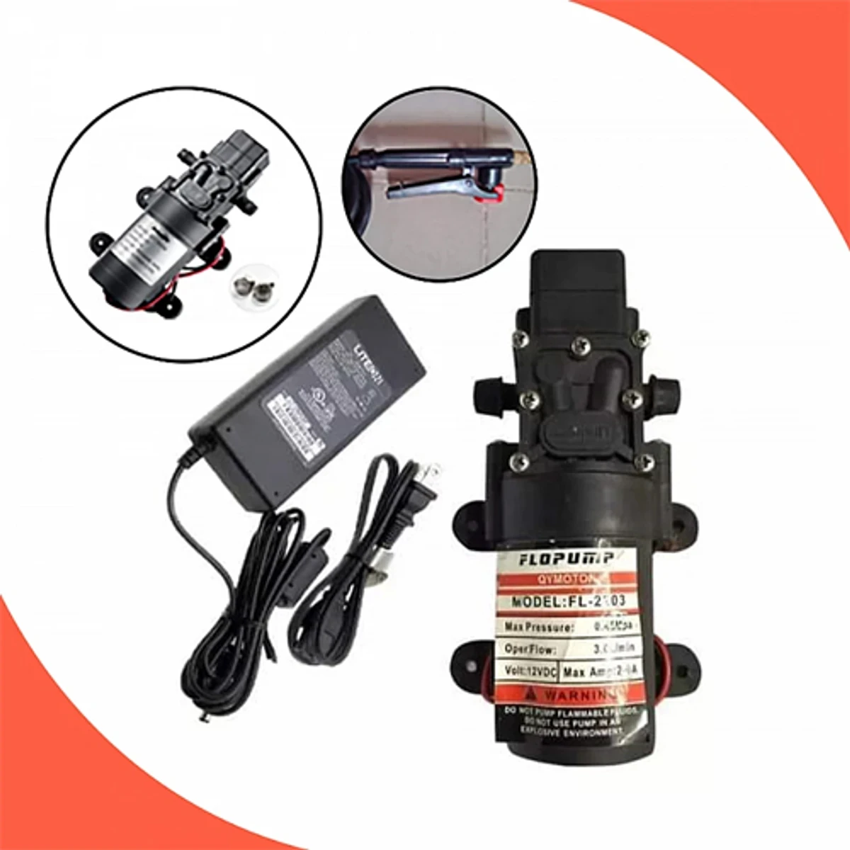 Portable Water Pump Fullset - Thumbnail 5