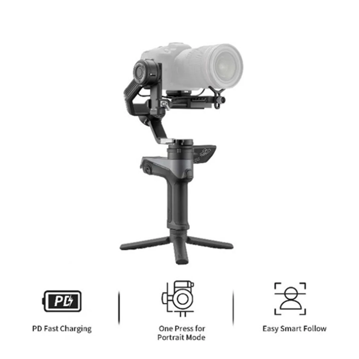 Zhiyun Weebill 2 3-Axis Gimbal Stabilizer With Rotating Touchscreen For DSLR And Mirrorless Camera - Thumbnail 3