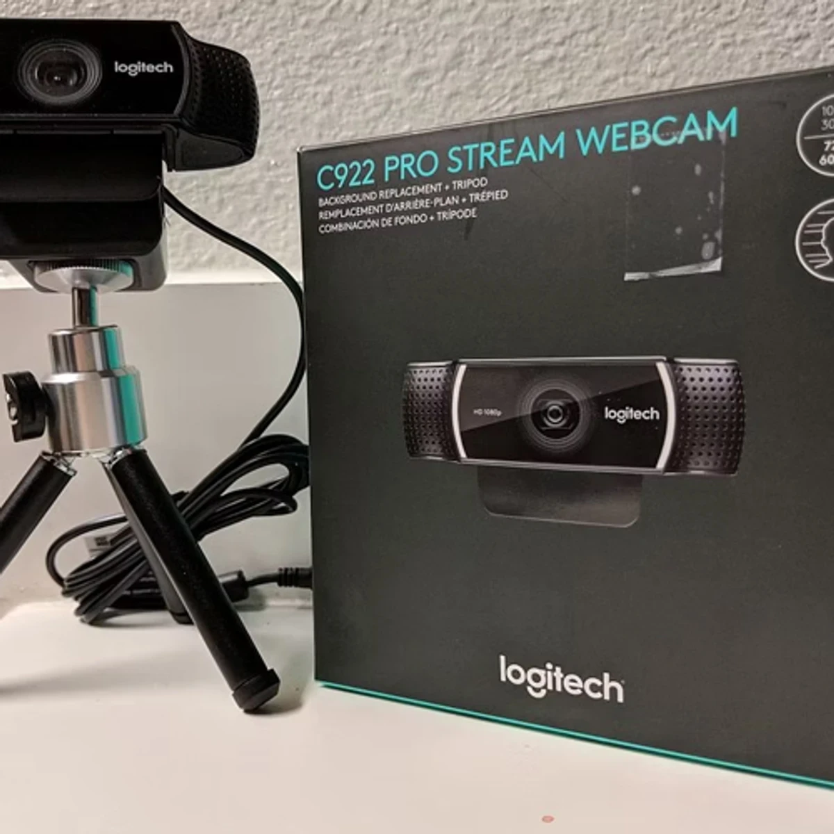Logitech C922 Pro Stream Full HD Webcam - Thumbnail 3