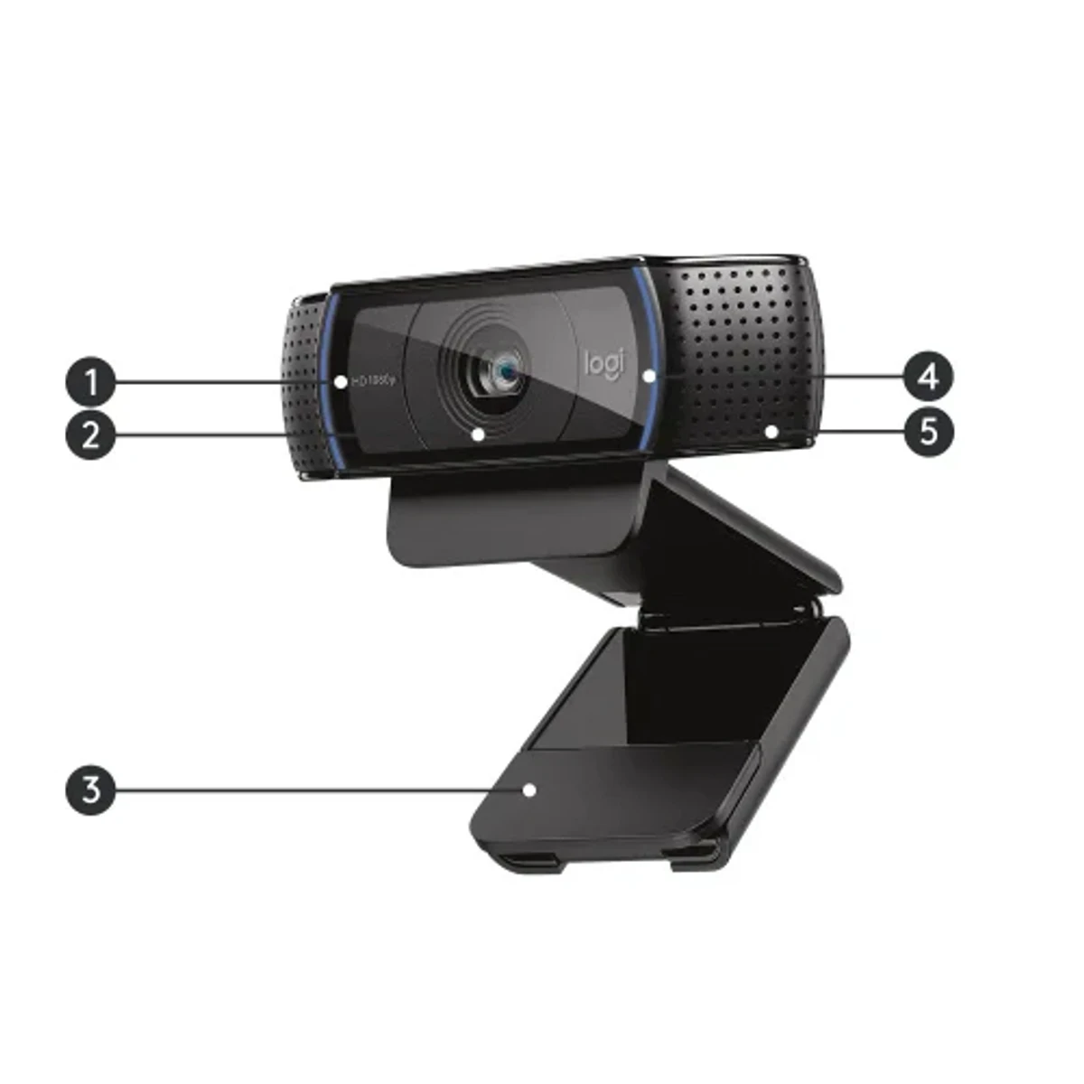 Logitech C922 Pro Stream Full HD Webcam - Thumbnail 4