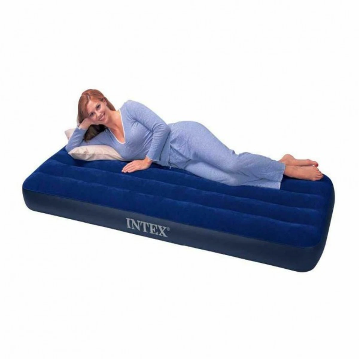 Single Air Bed With Pumper - Thumbnail 3