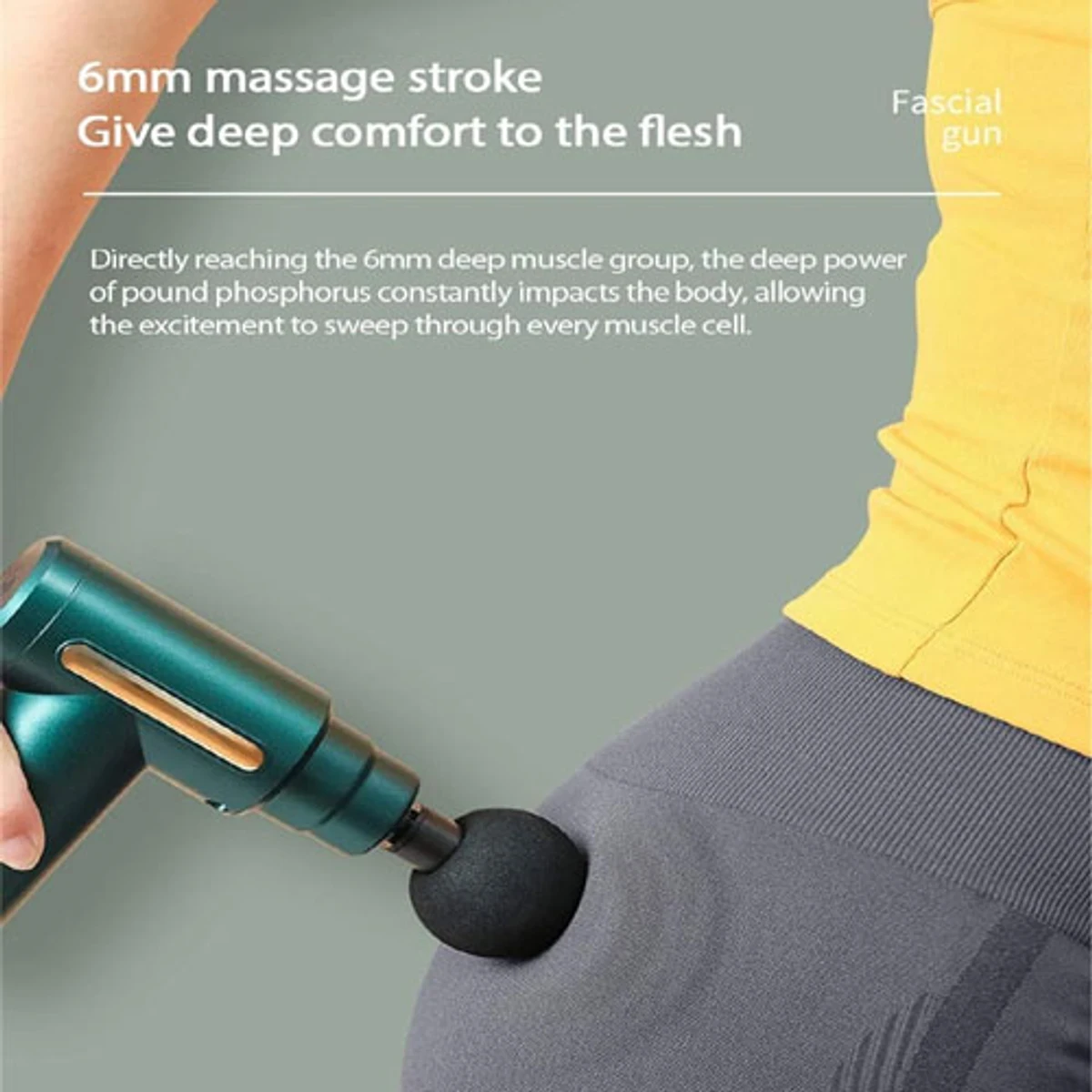 5 in 1 Gun Massager Rechargeable (1 year warranty ) - Thumbnail 9