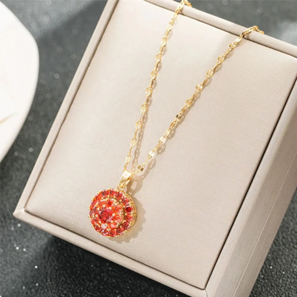 Spinner Sunflower নেকলেস - Thumbnail 4