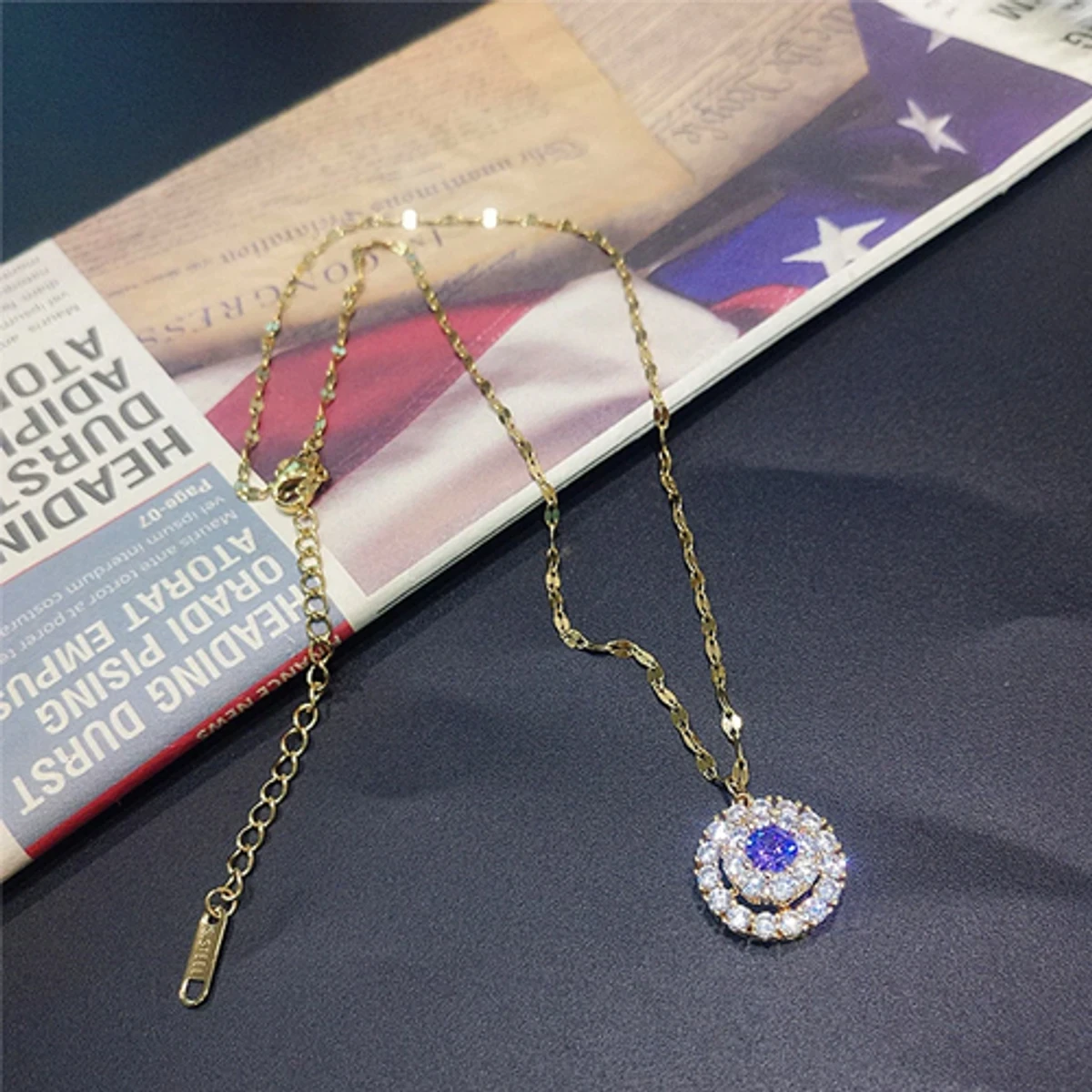 Spinner Sunflower নেকলেস - Thumbnail 5