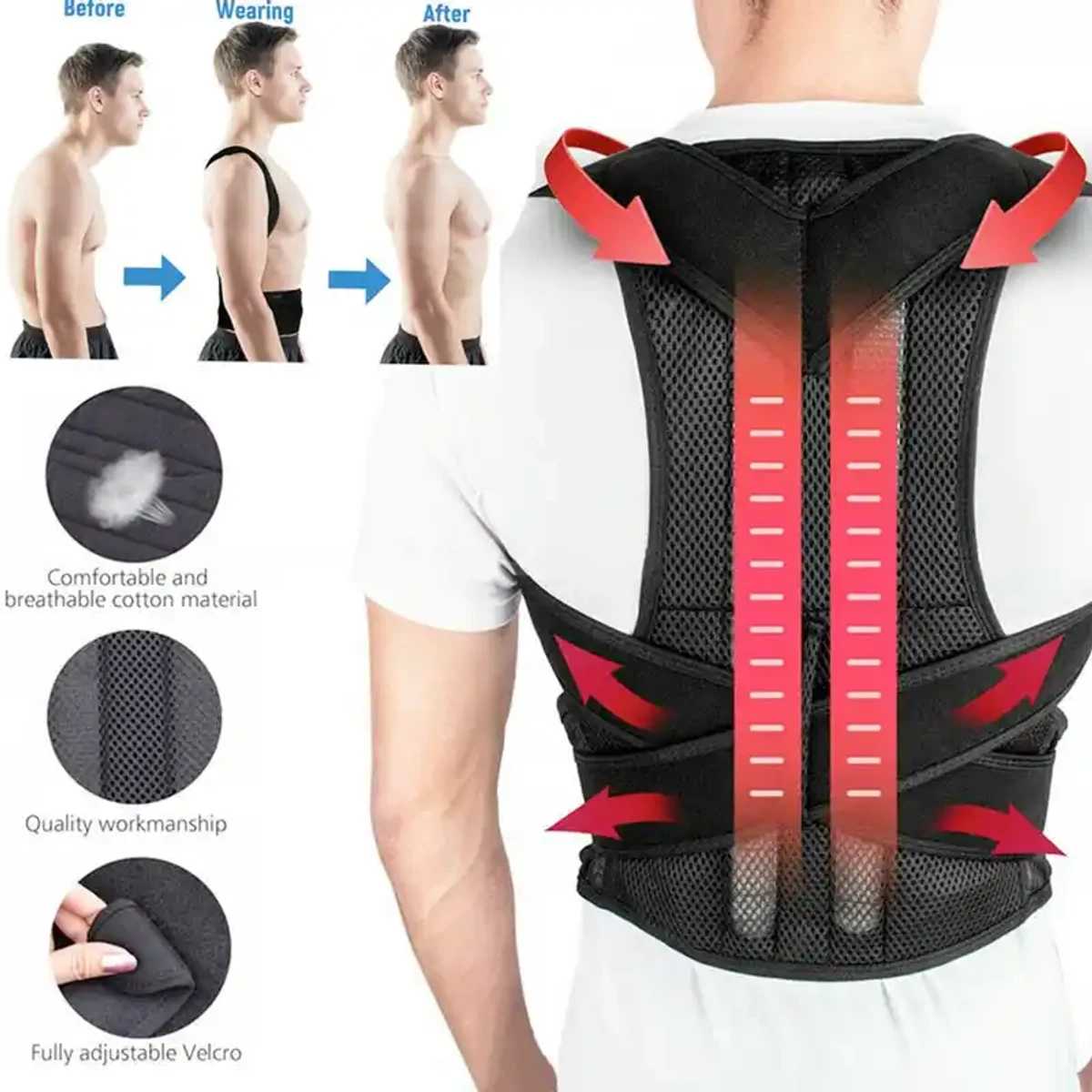 Back Support Posture Corrector - Thumbnail 5