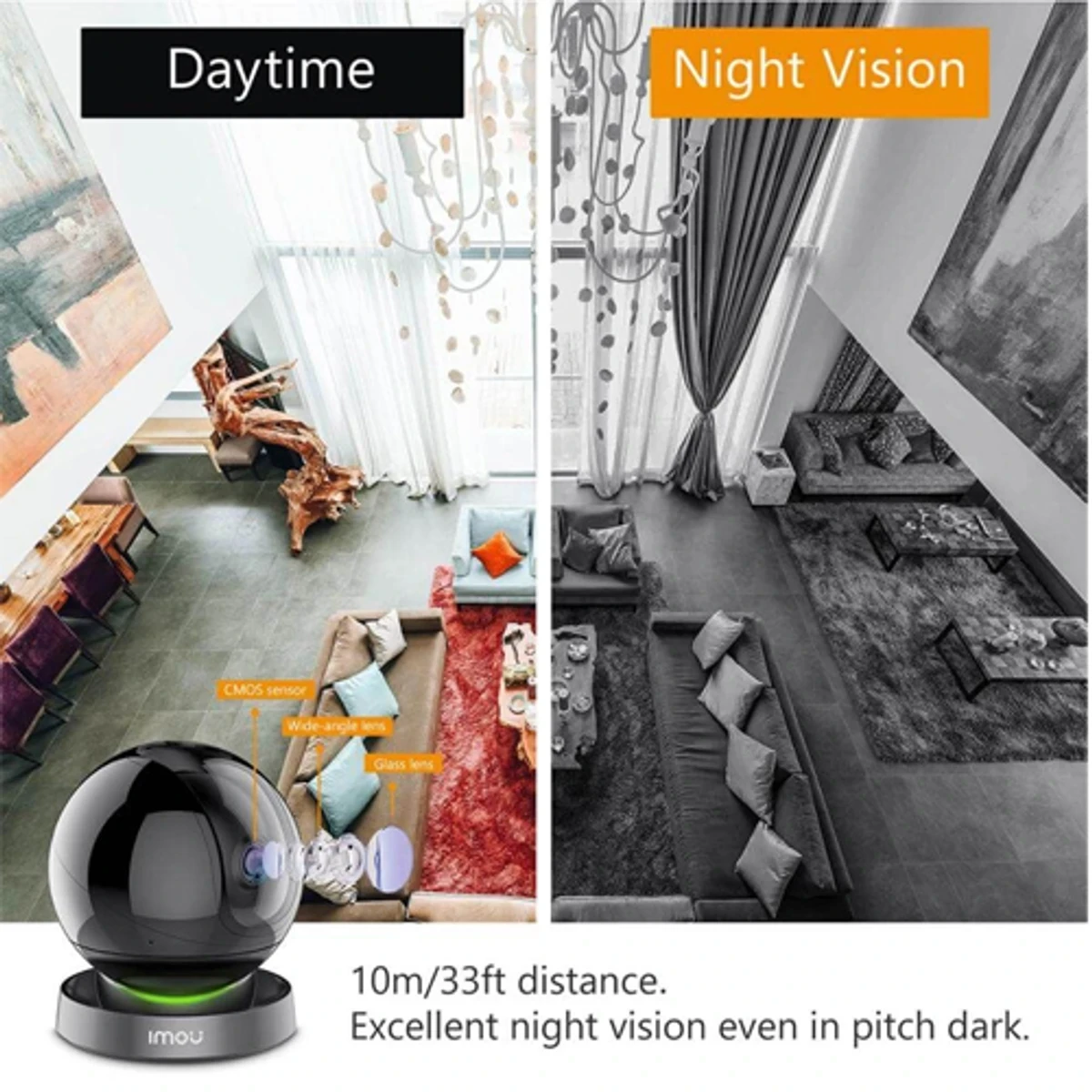 Dahua Imou Ranger 2S 1080P Wifi IP 360 Indoor Camera - Thumbnail 4