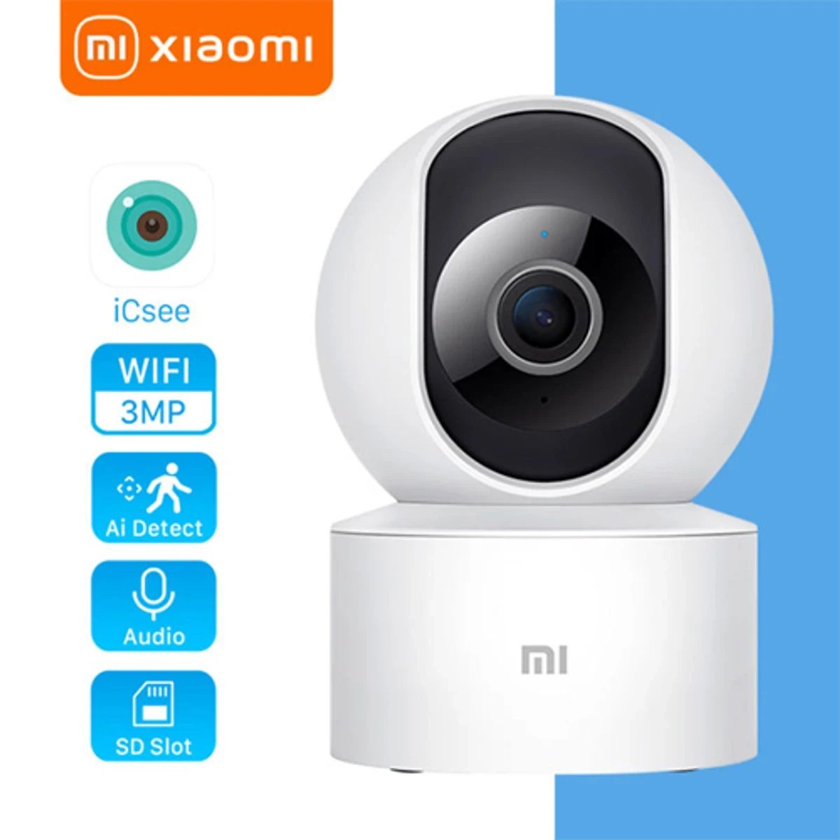 Mi 360° Home Security Camera (Night Vision Wireless Webcam) - Thumbnail 4