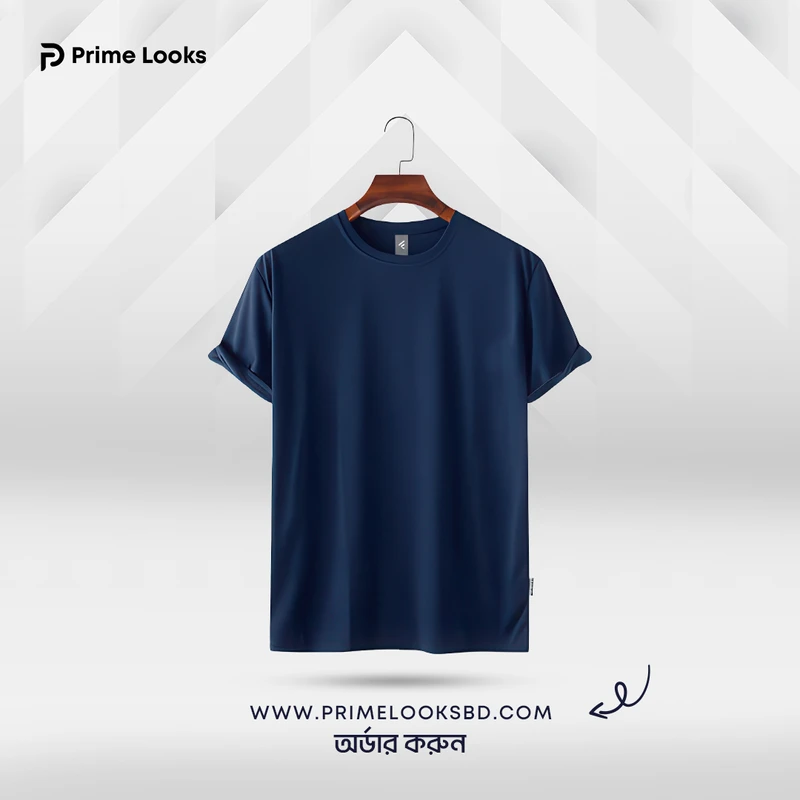 Mens Premium Blank T-shirt - Navy