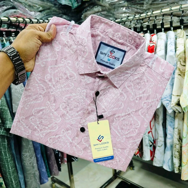 Pure Cotton Full Sleeve Print Shirt