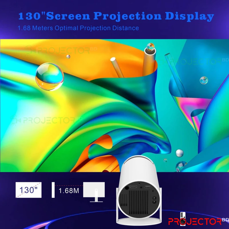 HY300 Android Smart Projector - Thumbnail 3