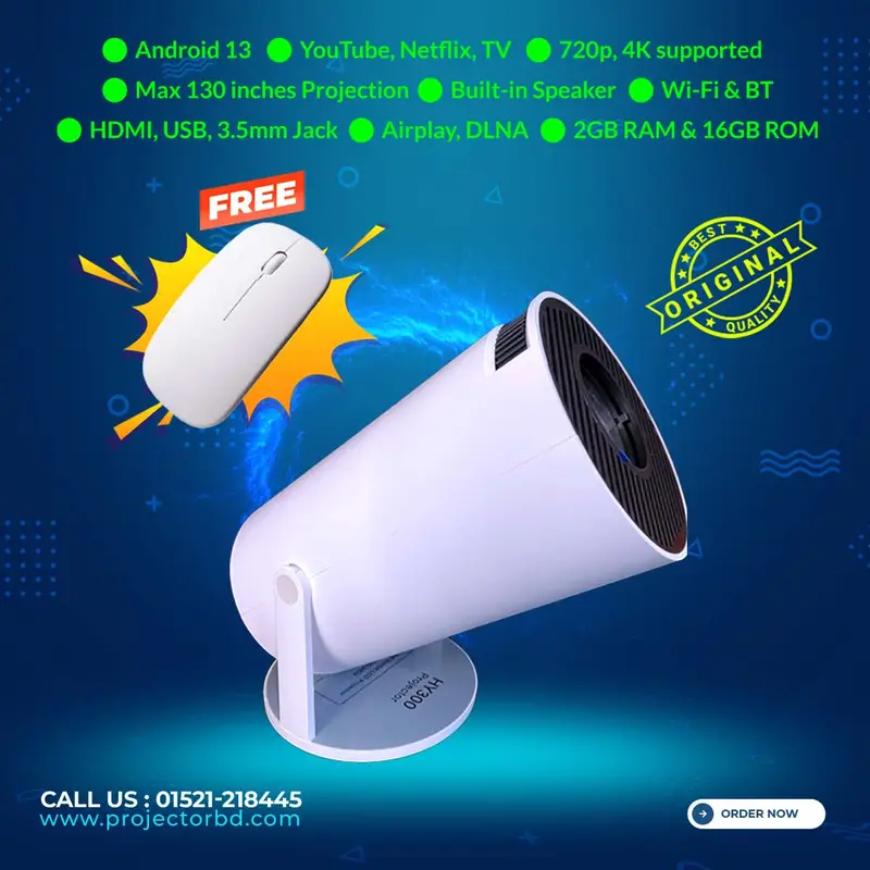 HY300 Android Smart Projector