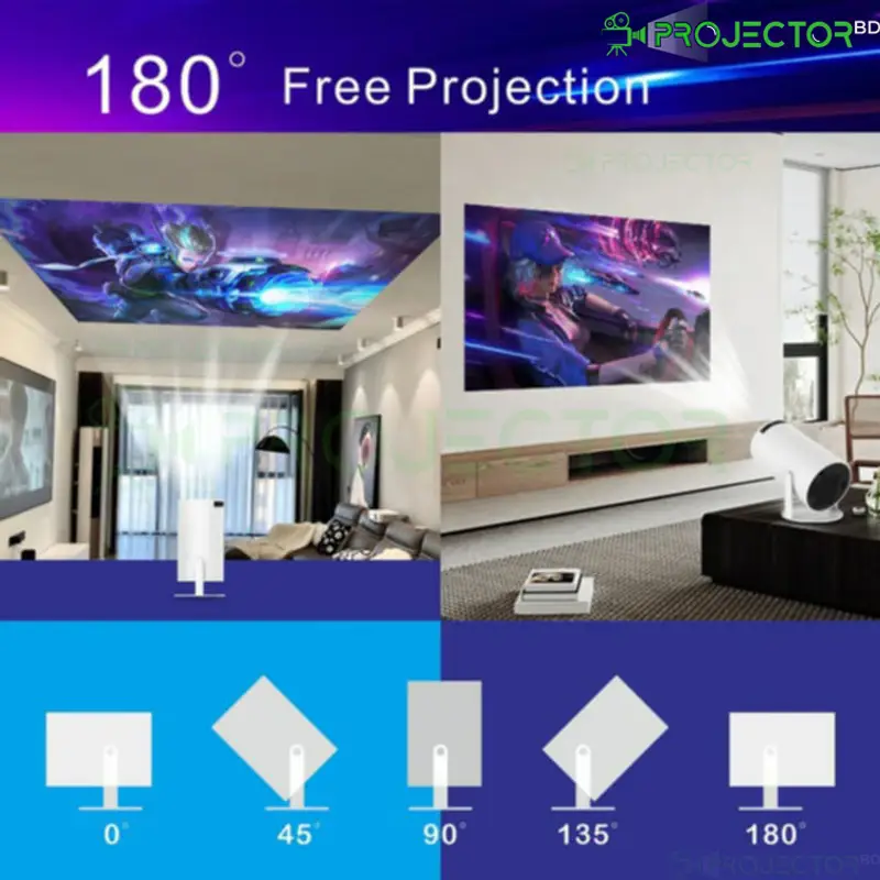 HY300 Android Smart Projector - Thumbnail 7