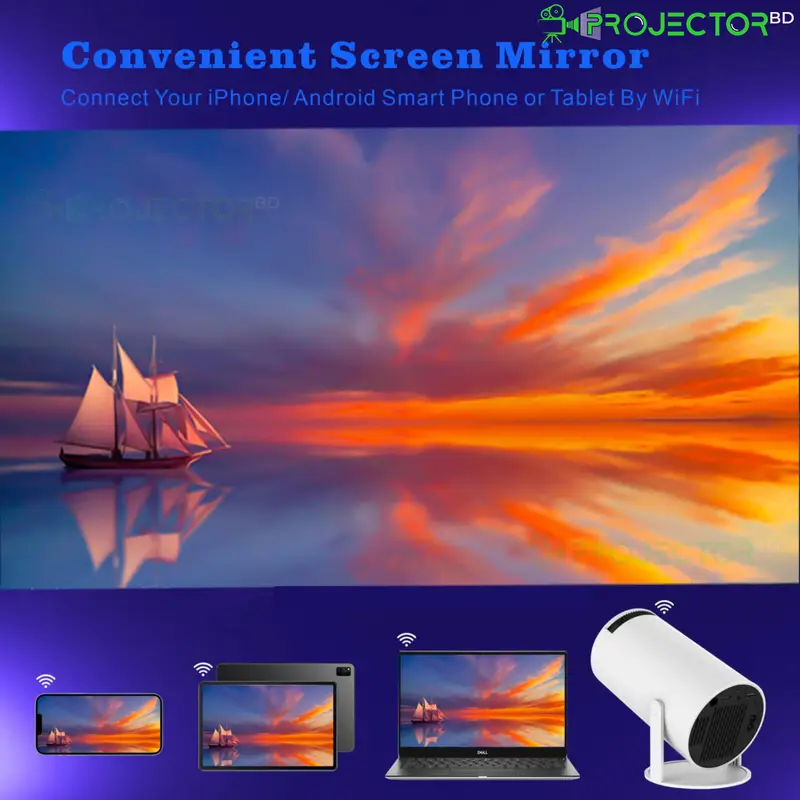 HY300 Android Smart Projector - Thumbnail 8