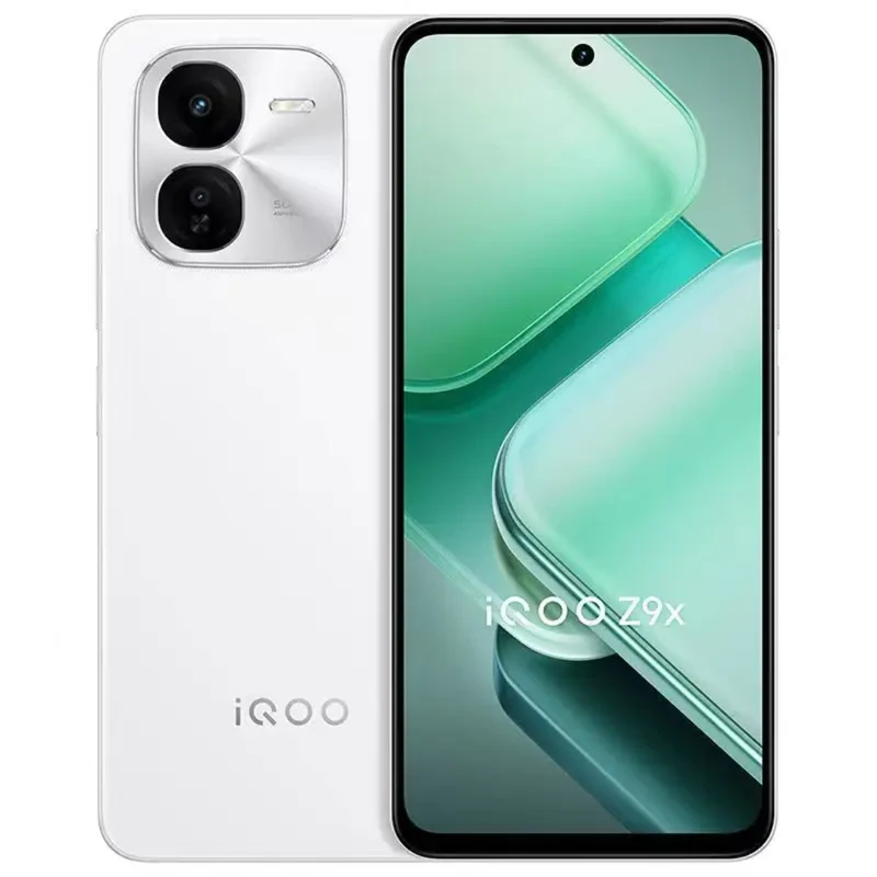 Original New VIVO iQOO Z9x 5G Smartphone – Snapdragon 6 Gen, 6000mAh Battery, 44W Fast Charging, 120Hz Display, 50MP Camera 8+256GB