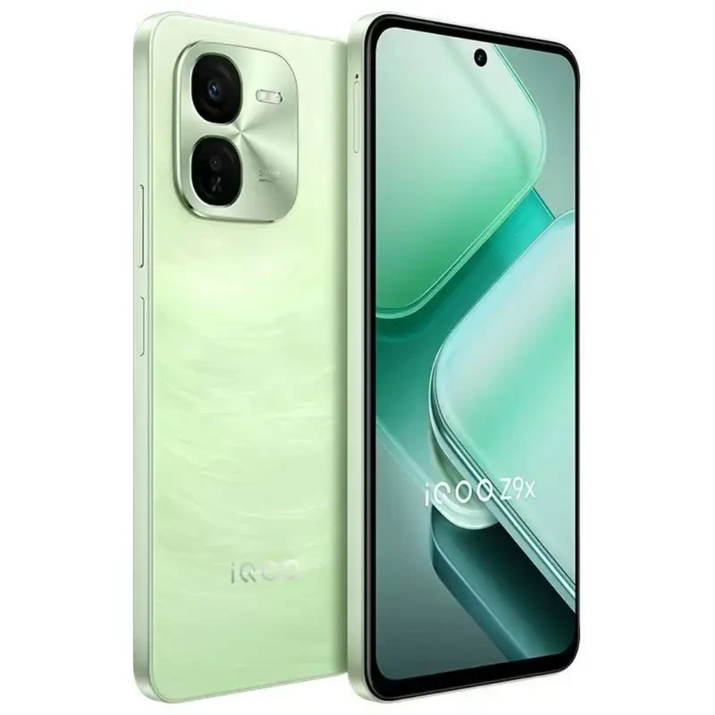 Original New VIVO iQOO Z9x 5G Smartphone – Snapdragon 6 Gen, 6000mAh Battery, 44W Fast Charging, 120Hz Display, 50MP Camera 8+128GB