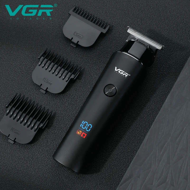 VGR V-937 Professional Cordless Hair Clipper – Rechargeable Barber Trimmer for Men | Precision Cutting & Stylish Design - Image 5