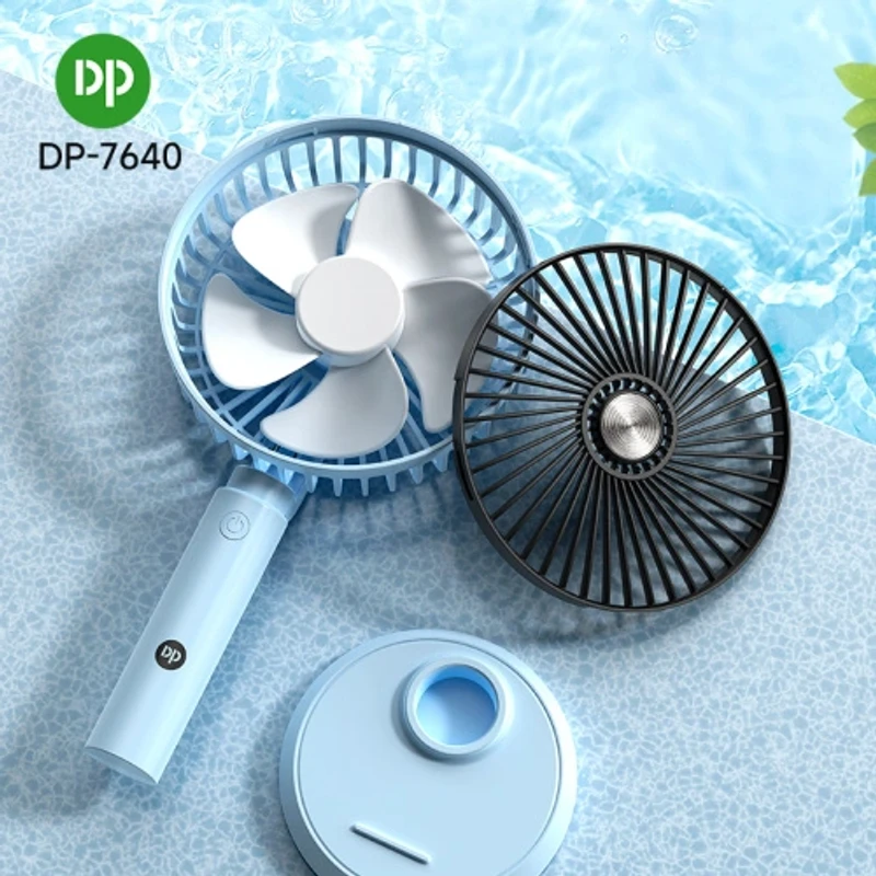 DURATION POWER DP-7640: 3-Speed Rechargeable Fan with 6.5hr Battery - Image 3