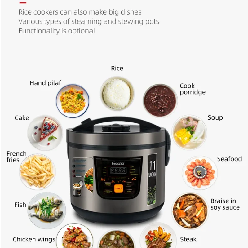 Haley 1.5L Deluxe Electric Rice Cooker – Fast Cook, 220V, Non-Stick, Affordable Home Appliance - Image 5