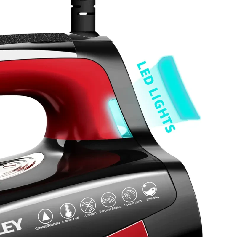 HALEY Professional Steam Iron – Multifunction Electric Iron for Dry Cleaning & Hotel Guest Rooms - Image 4