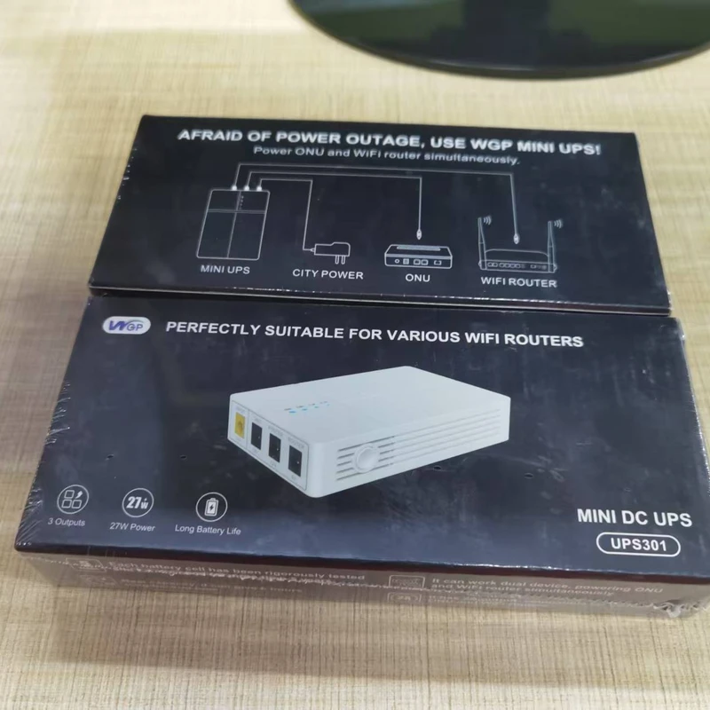 WGP Mini UPS for WiFi Router – 7800mAh Lithium Battery | 12V & 9V Backup Power for ONT, Modem & Network Devices - Image 6