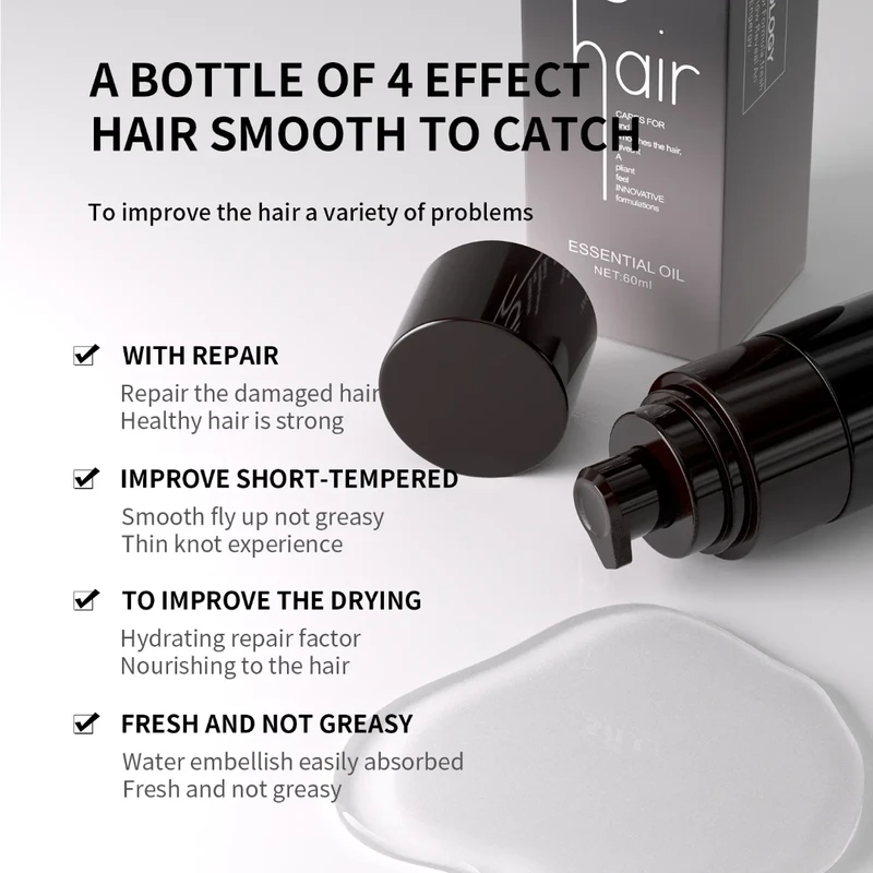 SILU Organic Silk Essence Hair Care Oil – 150ml | Instant Soft, Smooth & Shiny Hair Treatment - Image 4