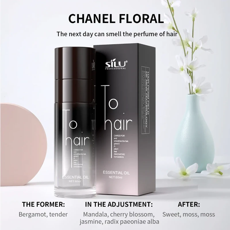 SILU Organic Silk Essence Hair Care Oil – 150ml | Instant Soft, Smooth & Shiny Hair Treatment - Image 5