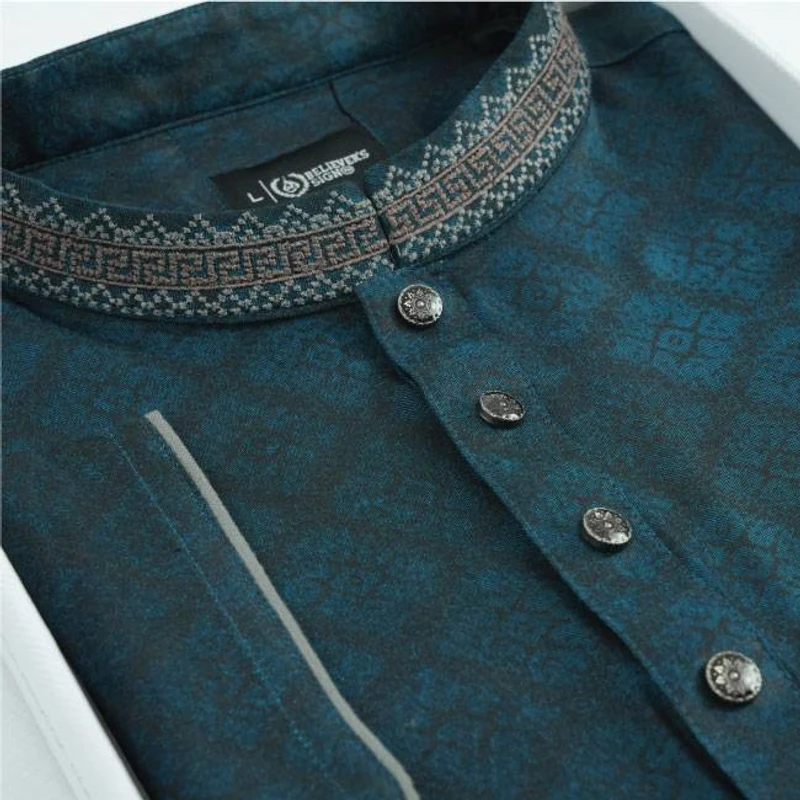 Printed Panjabi - 604