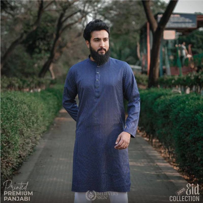 Printed Panjabi - 605