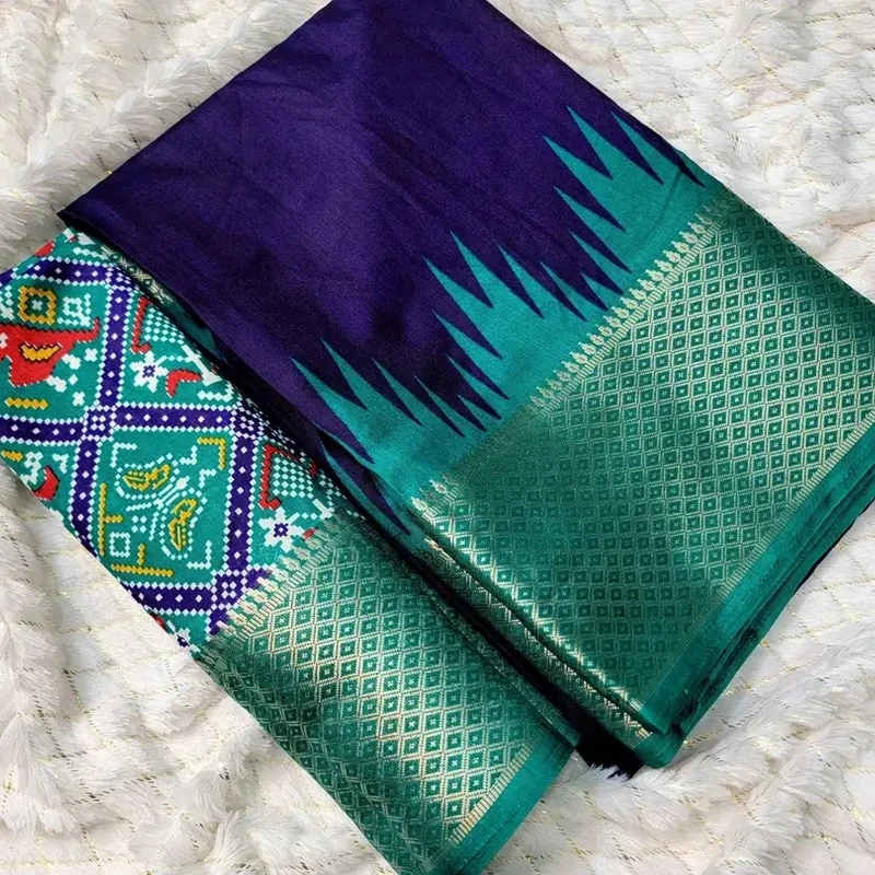 Original indian kalki silk saree - Image 6
