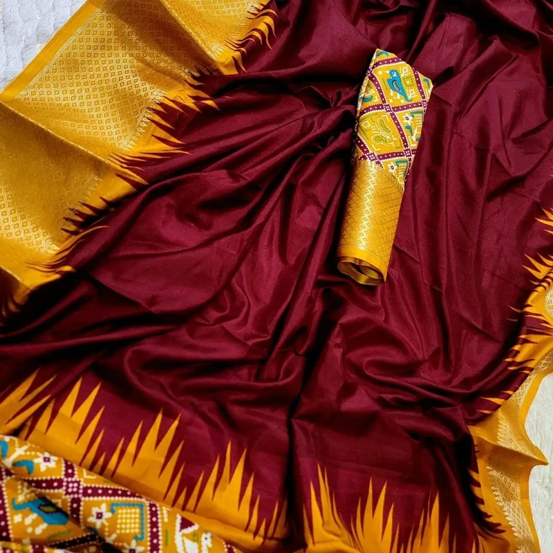 Original indian kalki silk saree - Image 9