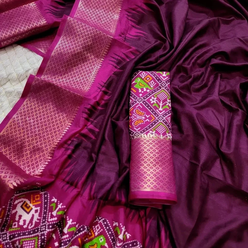 Original indian kalki silk saree - Image 10