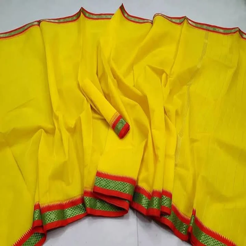 হাল্ফ সিল্ক নকশি জরি পাড় শাড়ি - Image 7