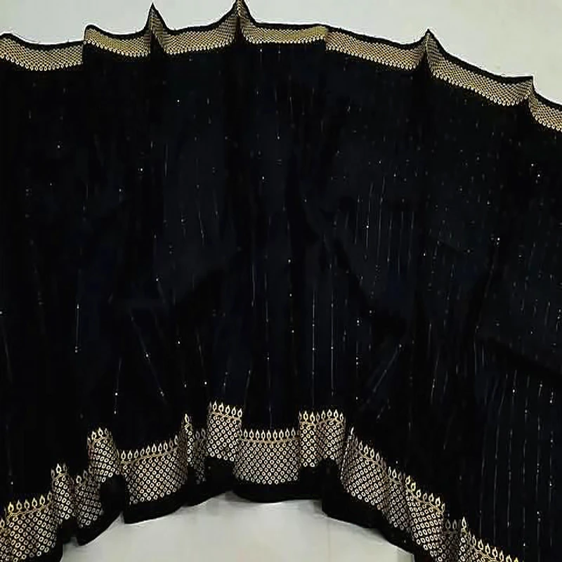 হাফ সিল্ক নকশি পাড় শাড়ি - Image 5