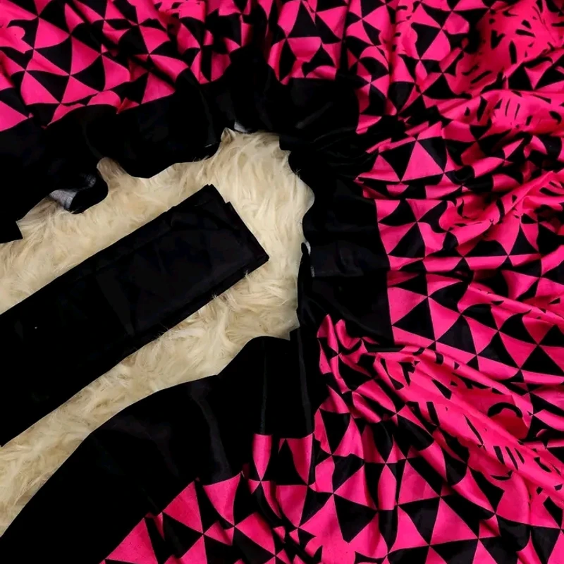 ভাইরাল স্লিক বাটিক শাড়ি | ফ্যাশনেবল ডিজাইন | মাত্র ৭০০ টাকা - Ranashopbd - Image 3