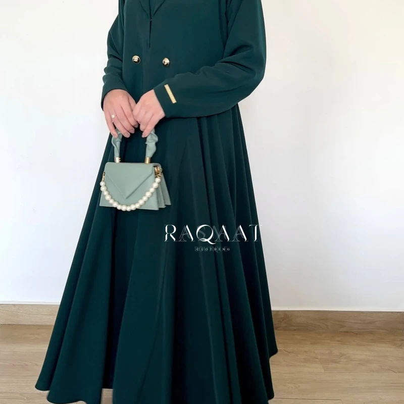 Abaya Coat Blazer Gown For Eid al-Fitr - Image 5